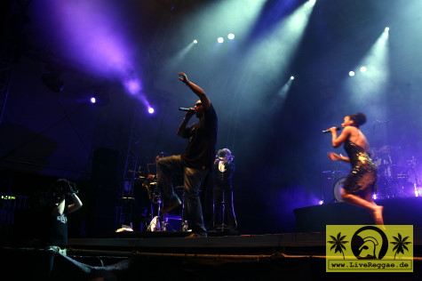 D-Flame (D) with Disco No. 1 - 24. Summer Jam Festival - Fuehlinger See, Koeln - Red Stage 03. Juli 2009 (3).JPG